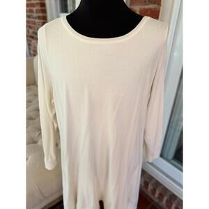 Roaman's Luxe Cable Knit Tunic Sweater - Size 22/24